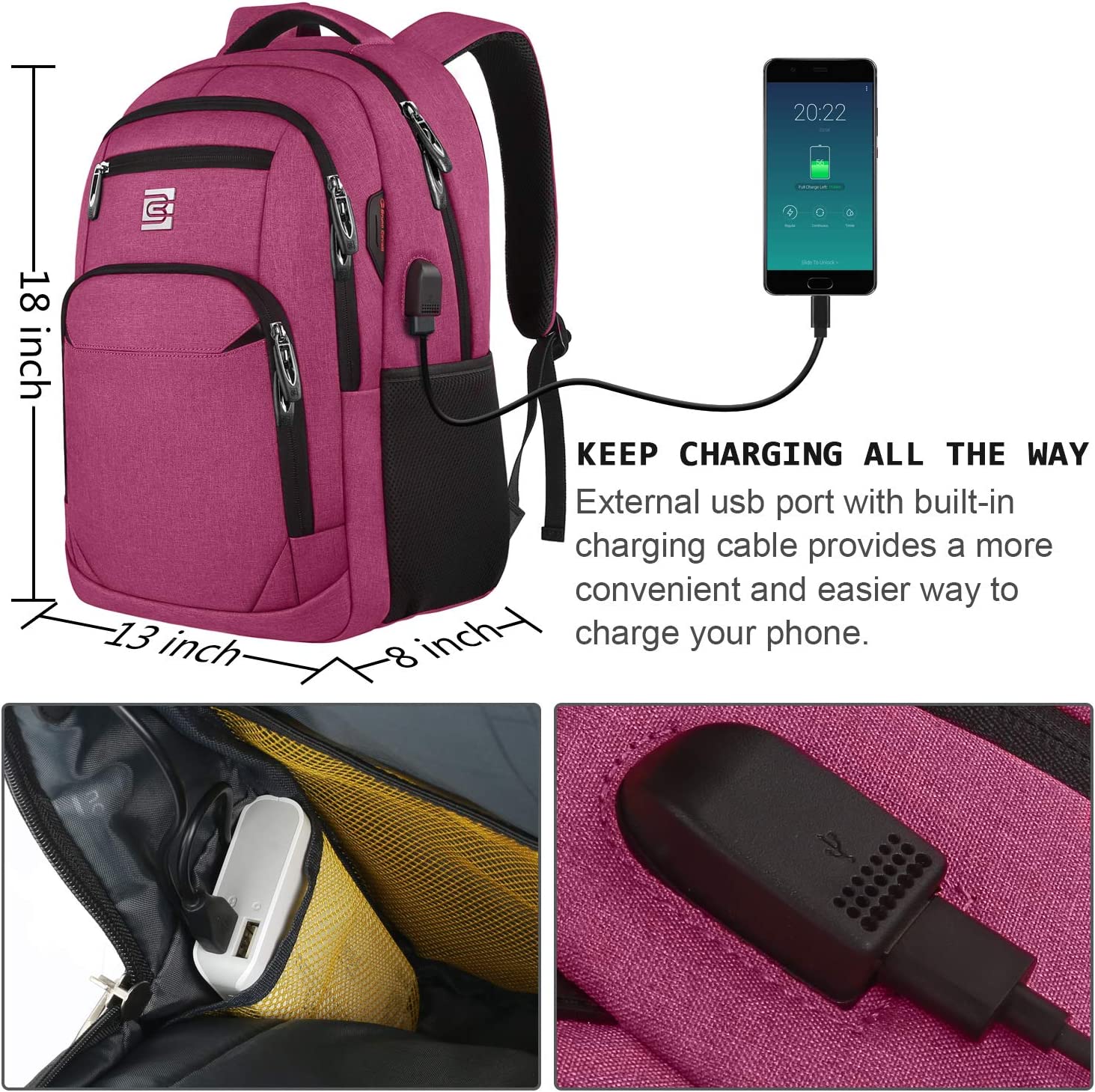 The art of efficient packing with backpacks