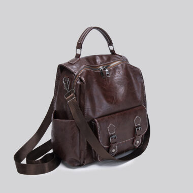 2024 Retro British Style Backpack for Women – Stylish College & Travel Bag