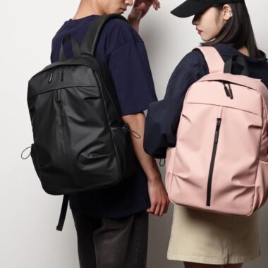 Candy-Colored Waterproof Backpack for Men & Women - Large Capacity Travel and Laptop Bag