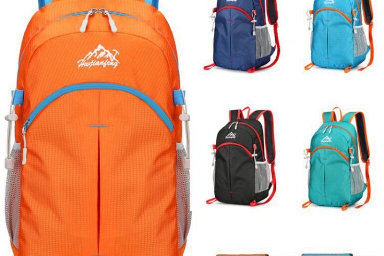 Foldable Waterproof Hiking Backpack for Travel and Sports