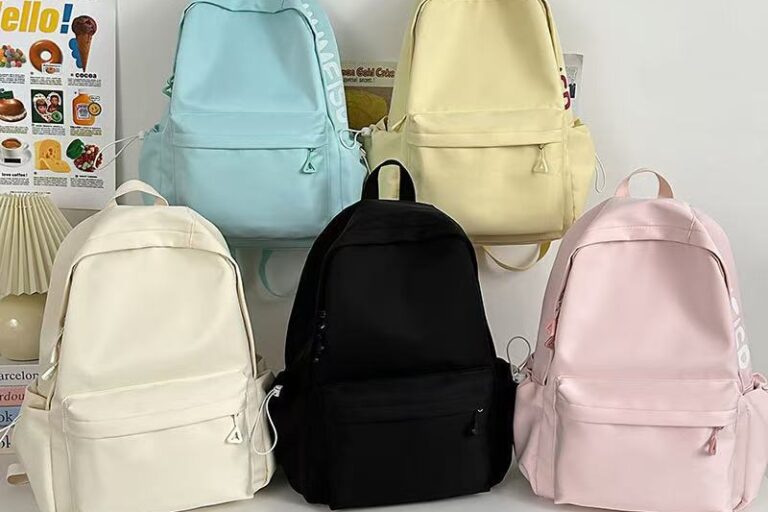 Large Capacity Cute School Bag for Girls - Fits Books and Laptop