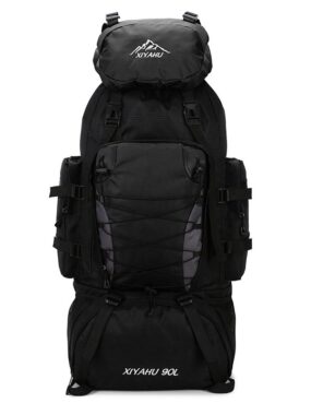  Large Capacity 90L Waterproof Hiking Backpack for Camping and Travel