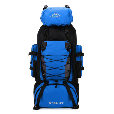  Large Capacity 90L Waterproof Hiking Backpack for Camping and Travel