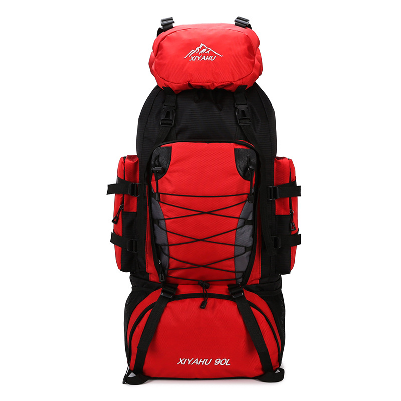Large Capacity 90L Waterproof Hiking Backpack for Camping and Travel